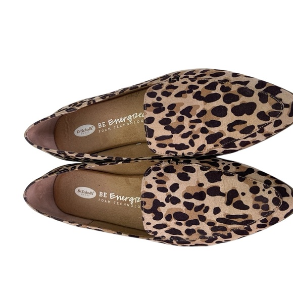 Dr. Scholl's Astaire Leopard Loafers Tan Size 7.5 Medium - Picture 6 of 8